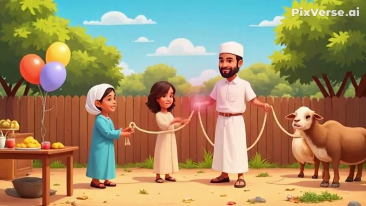 Eid Ul Azha – A Joyful Rhyme for Kids | Learn the Spirit of Sacrifice in a Fun Way!