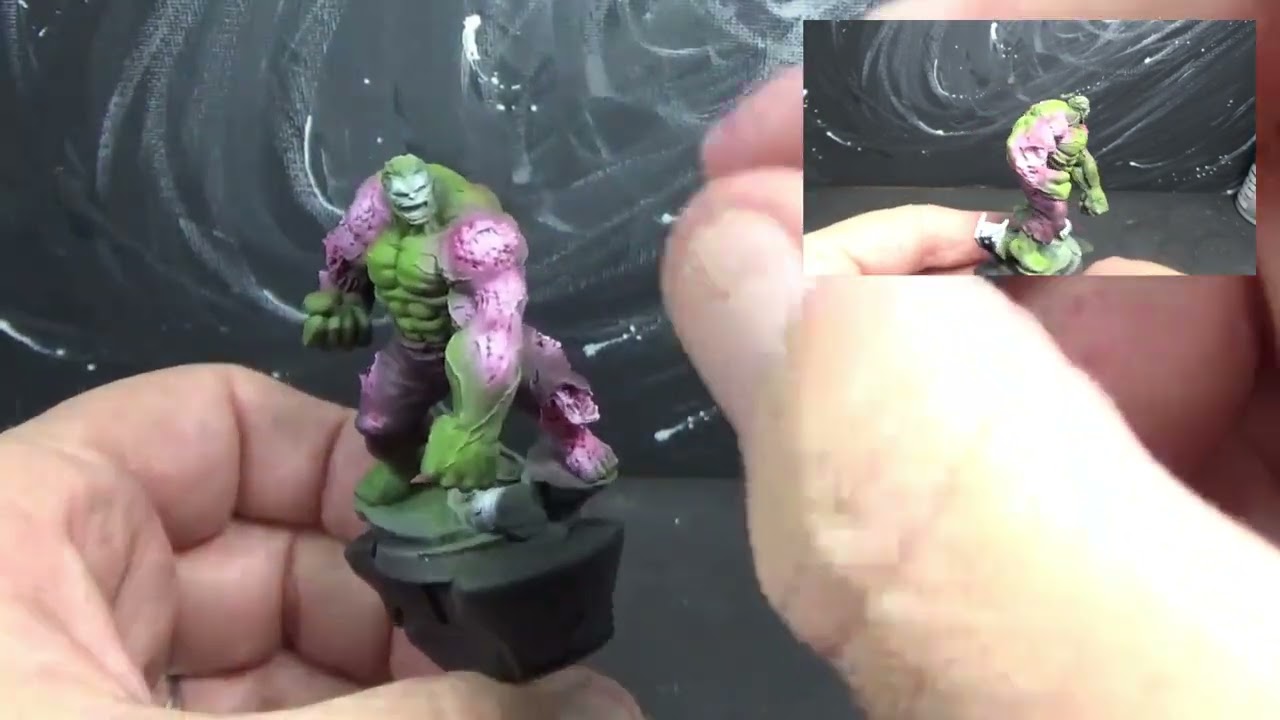 Marvel Zombies Hulk Zombie: Painting the Undead Hulk to Life!