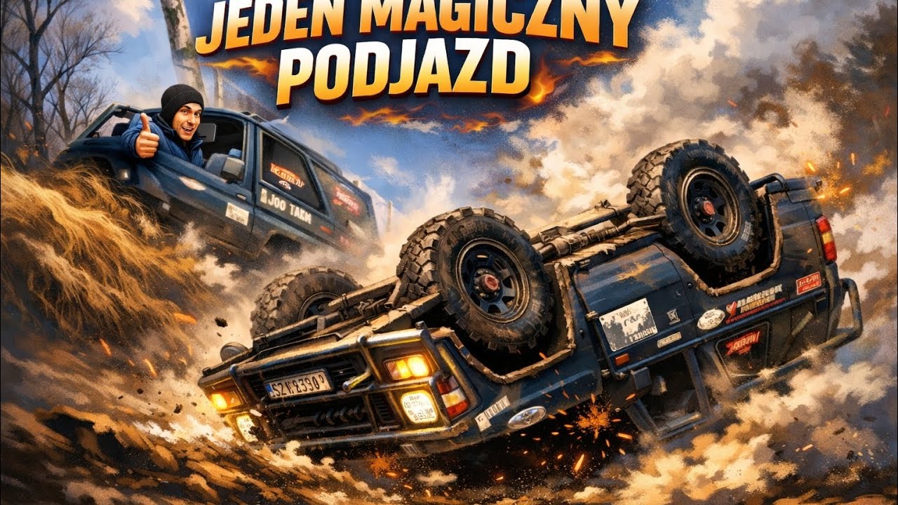 Jeden Magiczny Podjazd 🔥 Toyota Land Cruiser 70 na Dachu | WOŚP Bobrowniki 2018 | Disco Polo Bass