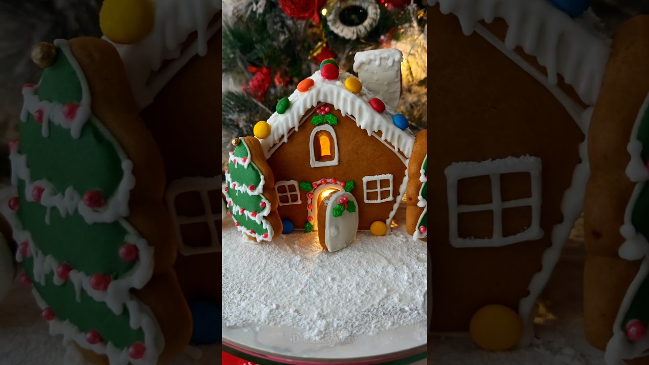 Gingerbread House | 2025 Christmas Baking | Edible Gifts | 