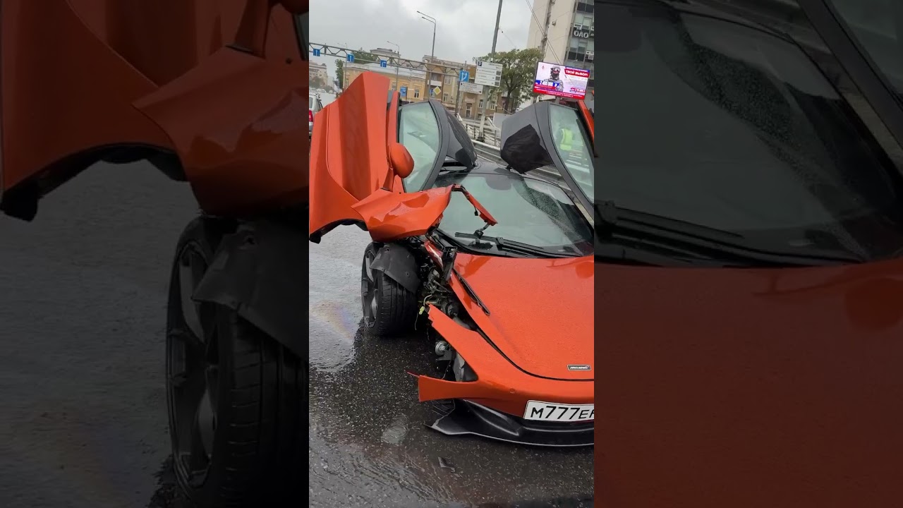 McLaren 720s crash&hellip; #edit #caredit #mclaren #mclaren720s #carcrash