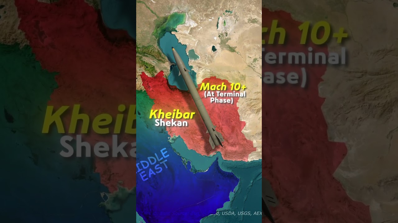 Iran&rsquo;s One of Top Missiles: Kheibar Shekan #pakistan2026 #iranwar