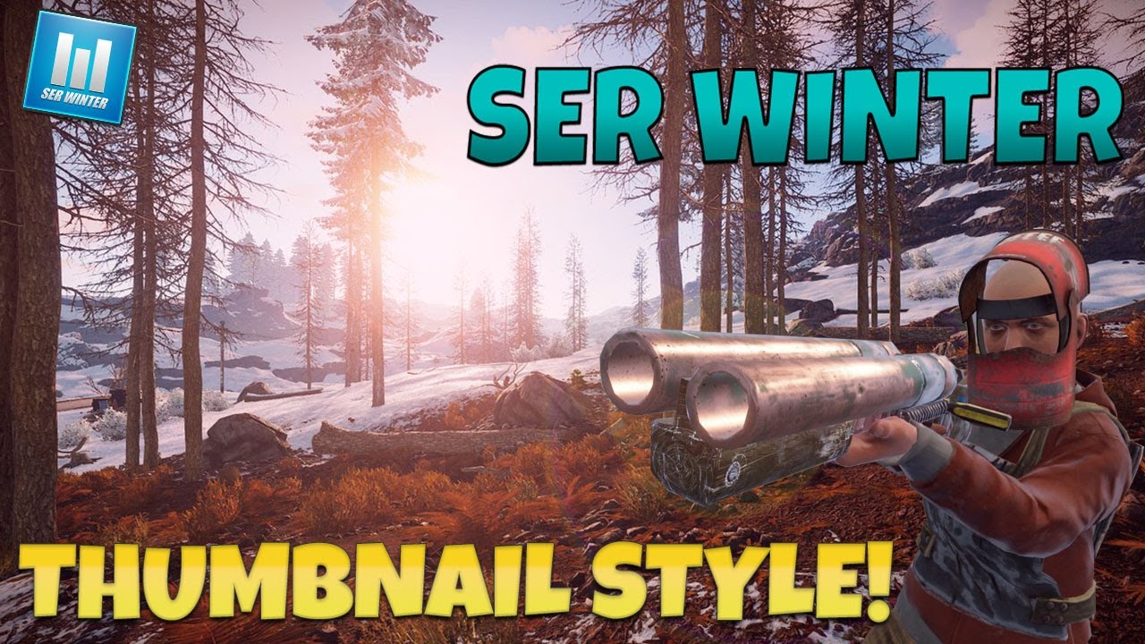 SER WINTER THUMBNAIL STYLE SPEEDART! | Elemental Media Thumbnail Speedart| Ep.4