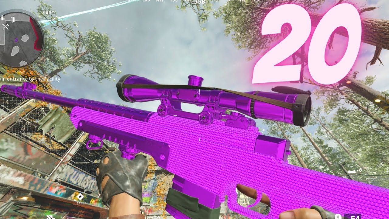 Sniper Only Social Distancing Challenge Cold War Zombies