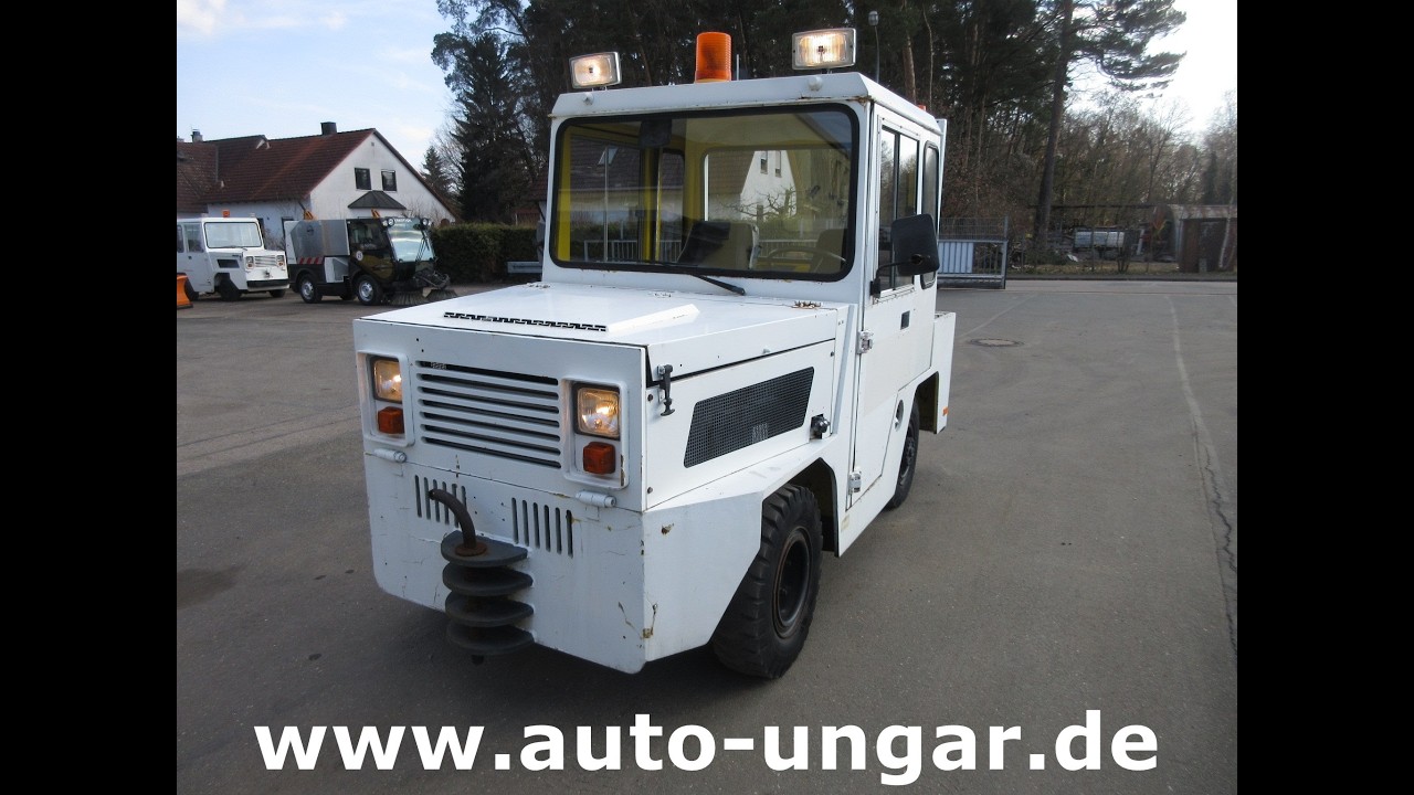 Rofan ZD44F 11.500 kg Zugkraft Schlepper Gepäckschlepper GSE Mulag Comet www.auto-ungar.de