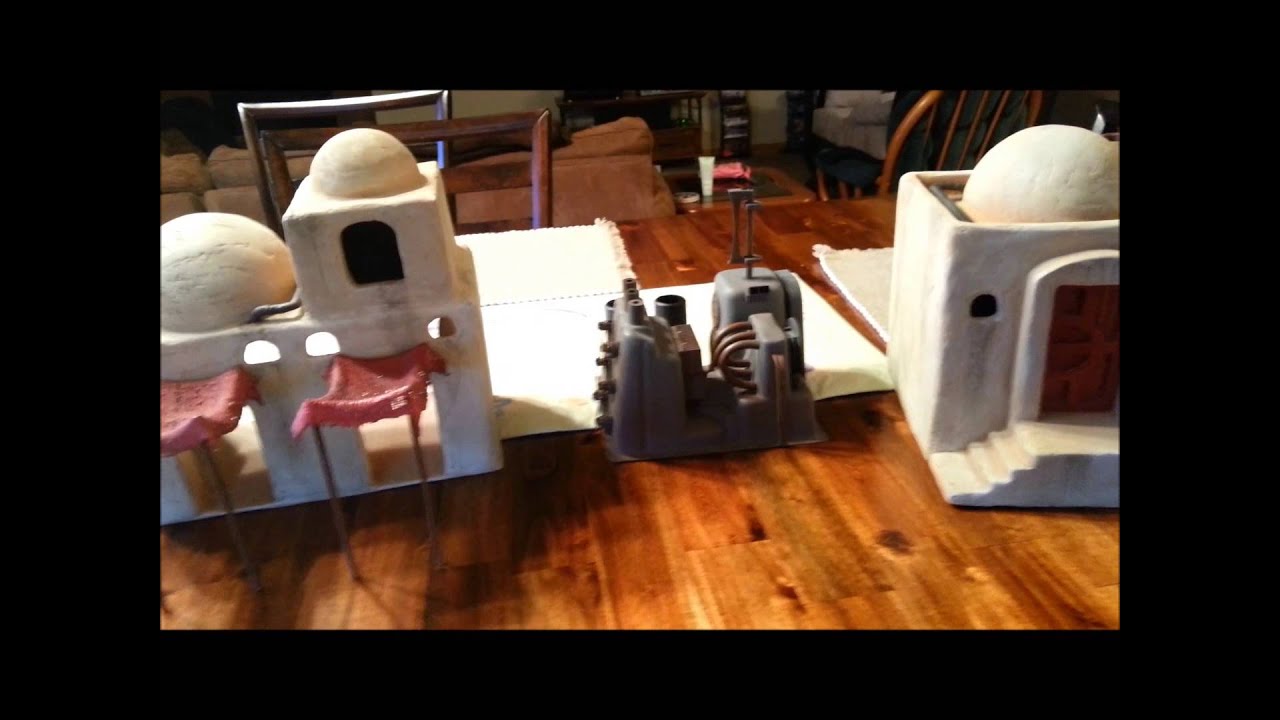 Creating a Star Wars Tatooine / Mos Eisley Diorama