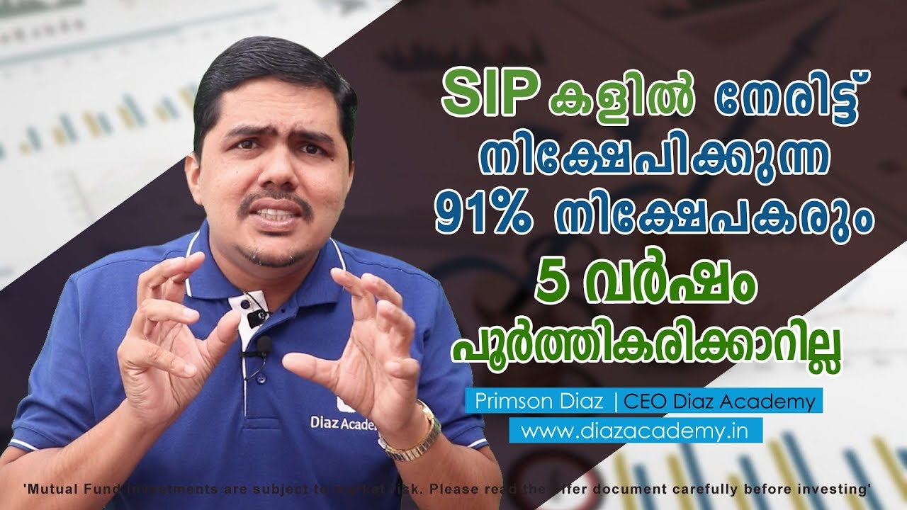 91% of direct investors discontinue SIPs within 5 years - Thommichan Tips 02 - by diaz academy