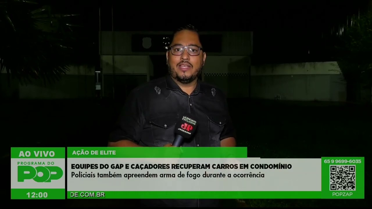 EQUIPES DO GAP E CAÇADORES RECUPERAM CARROS EM CONDOMÍNIO