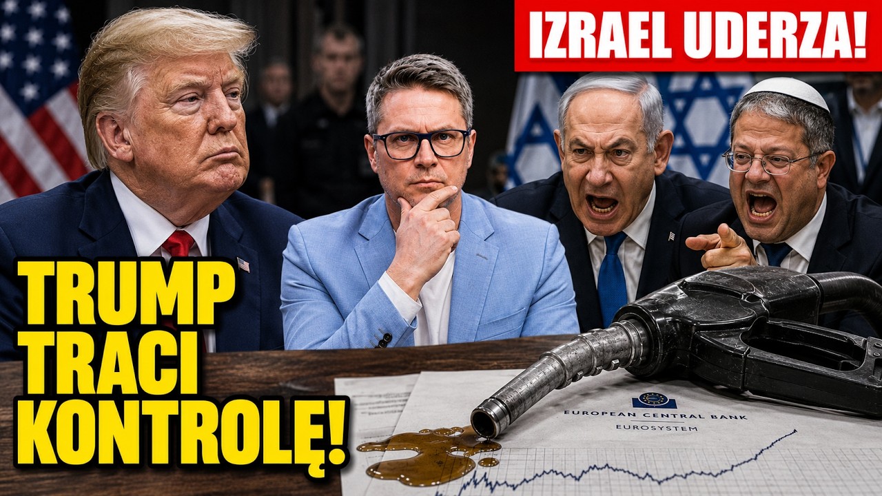 TRUMP TRACI KONTROLĘ NAD IZRAELEM! | Rozejm zerwany, a ropa wystrzeliła o 5% w jedną noc