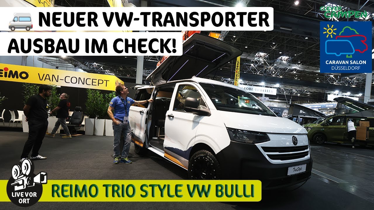Reimo Trio Style (2025): Die Rückkehr des Klassikers | Neuer VW Transporter Ausbau im Detail-Check