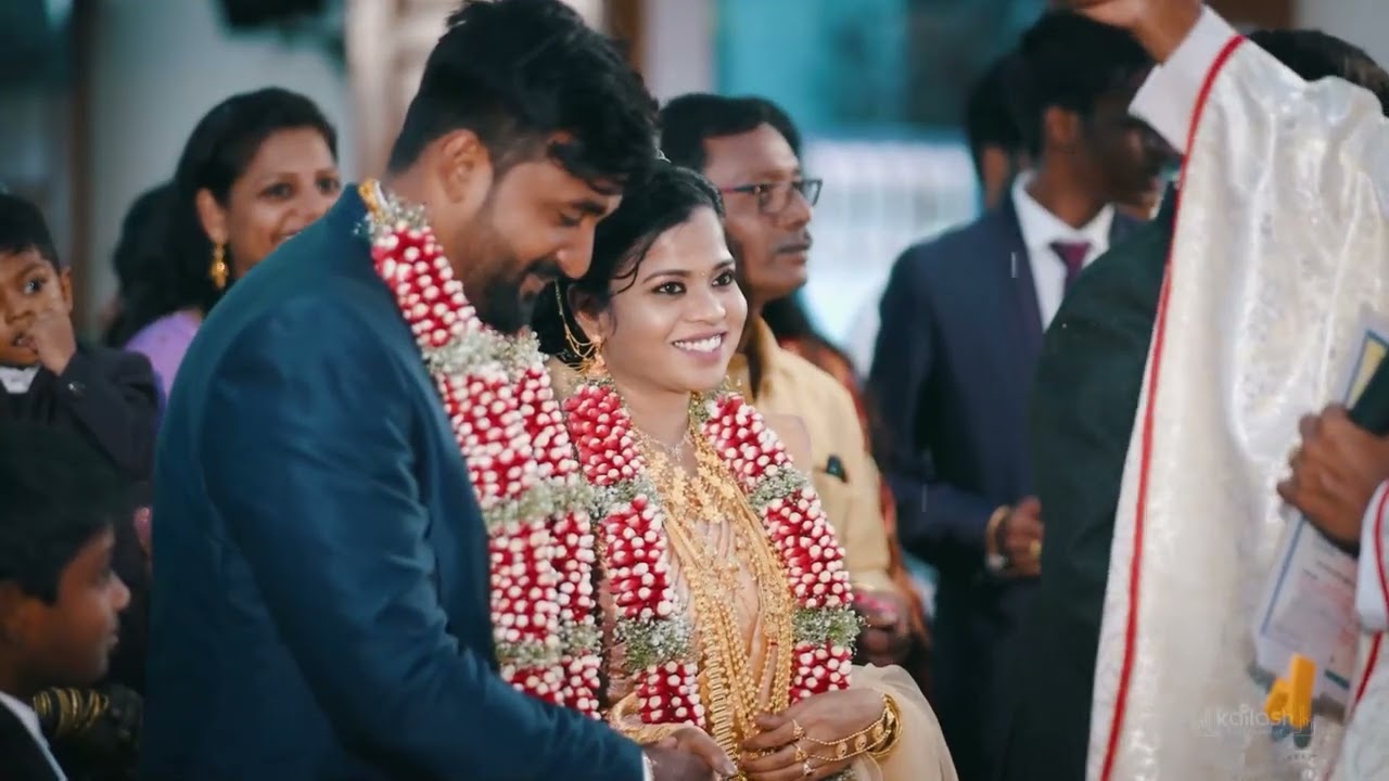VINITH ❤️ RINU                                                  Grand wedding highlights/ Azhagai