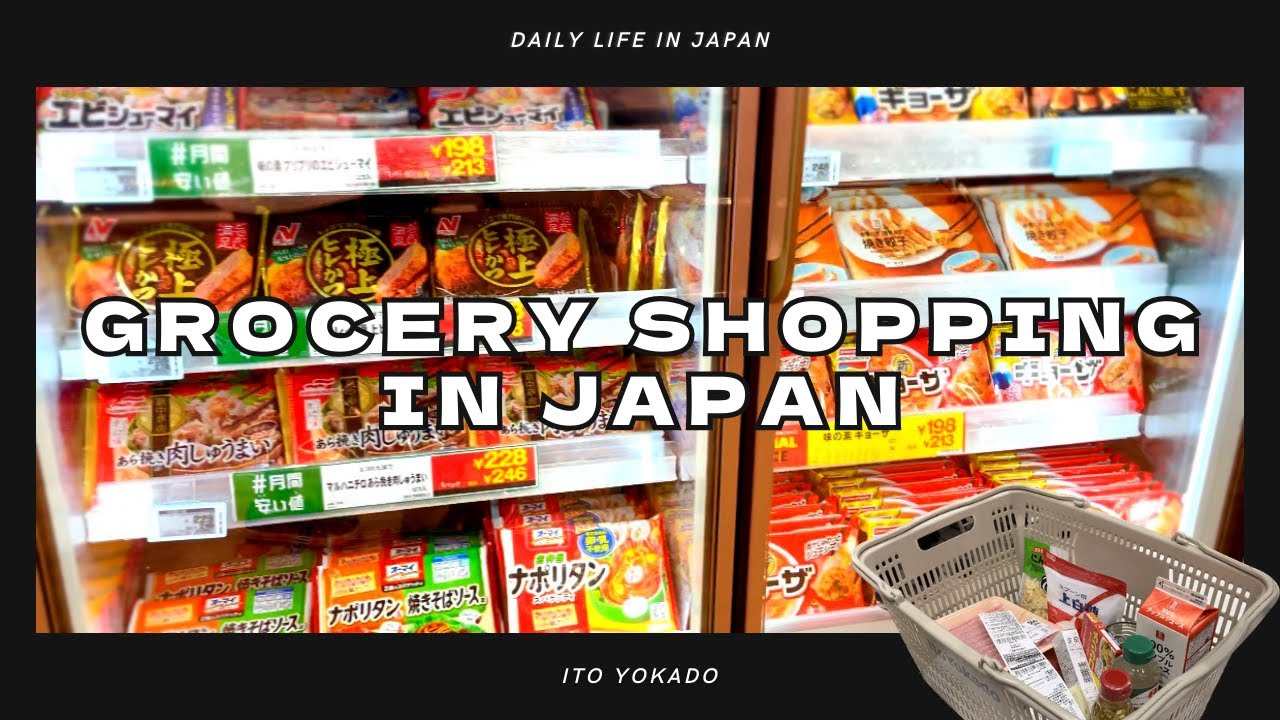 【Japan Vlog】Japanese Grocery Shopping Adventure at Ito Yokado！
