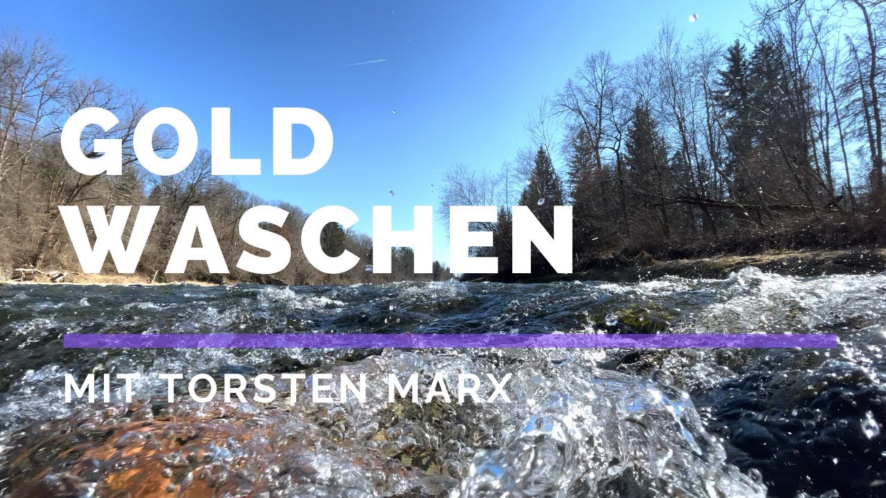 ⚒ Goldwaschen in Bayern - Zurück an die Alz