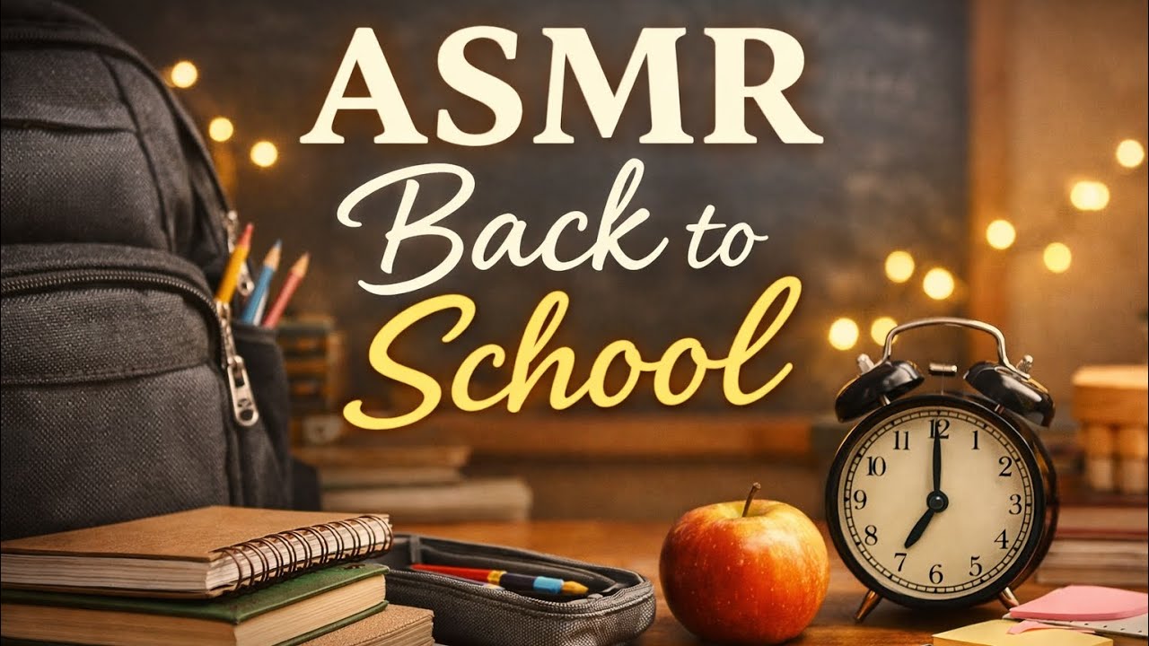 Asmr back to school 