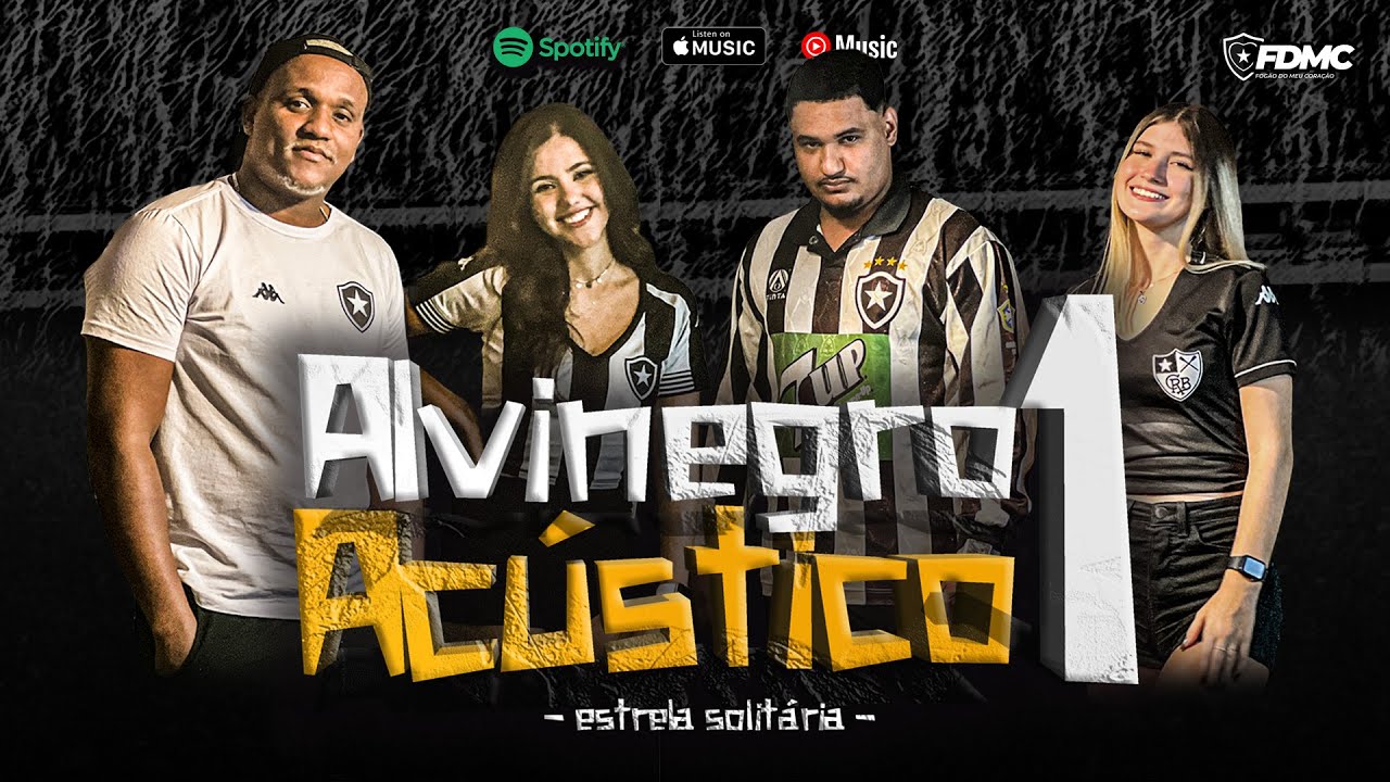 Alvinegro Acústico #1 - Estrela Solitária - Pantera, Luiza Ferreira, MH, Ana Gabi