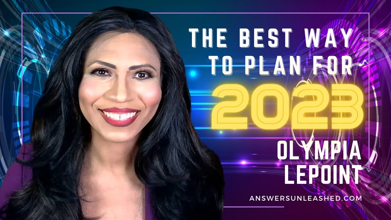2023 New Year Predictions + Planning | Olympia LePoint Explains the 2023 Quantum Deciding® Planner