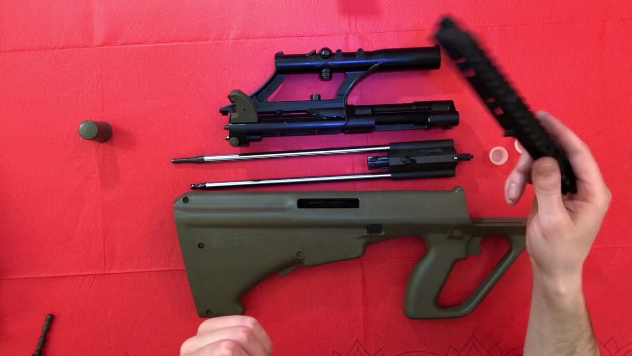 Steyr AUG .223 & 9mm review