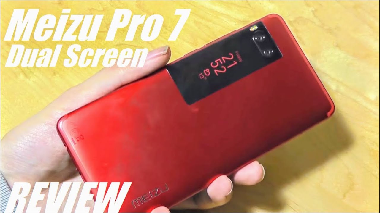 REVIEW: Meizu Pro 7 - Dual Screen Smartphone (Red)