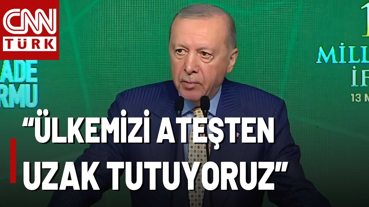Erdoğan'dan İran Savaşı Açıklaması: Her Türlü Tehdide Hazırlıklıyız!