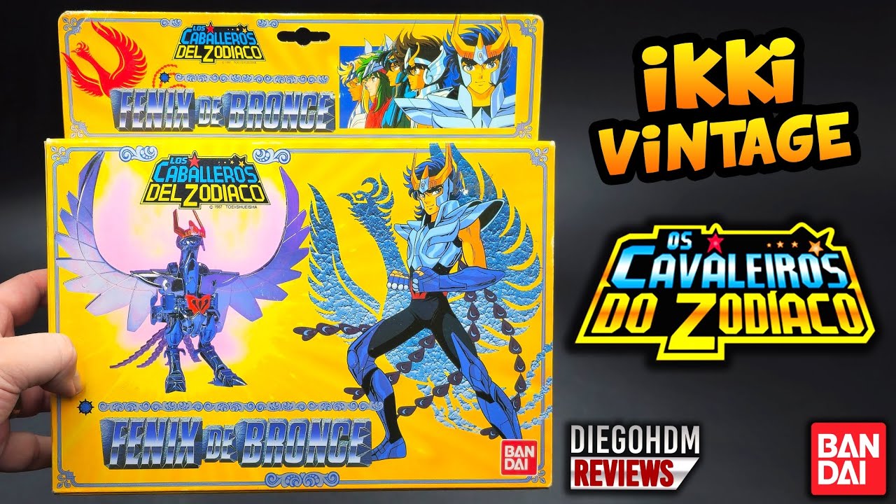 Unboxing IKKI V2 VINTAGE BANDAI Cavaleiros do Zodíaco NOSTALGIA!