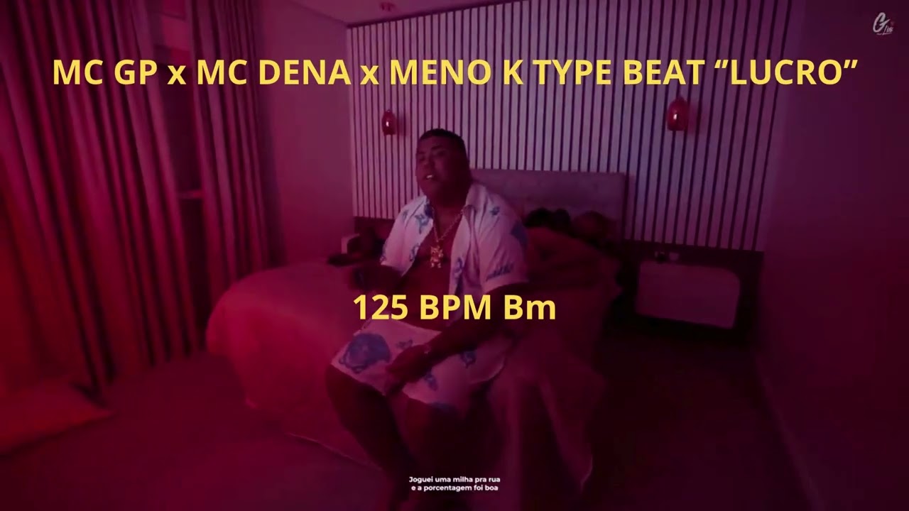 MC GP x MC DENA x MENO K TYPE BEAT ‘’LUCRO’’ (prod.lilboynobeat)