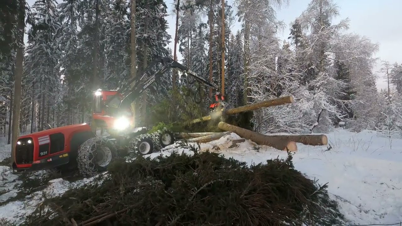 Talven haasteita, Stihlin jäätymistesti ja motonkin avustamista