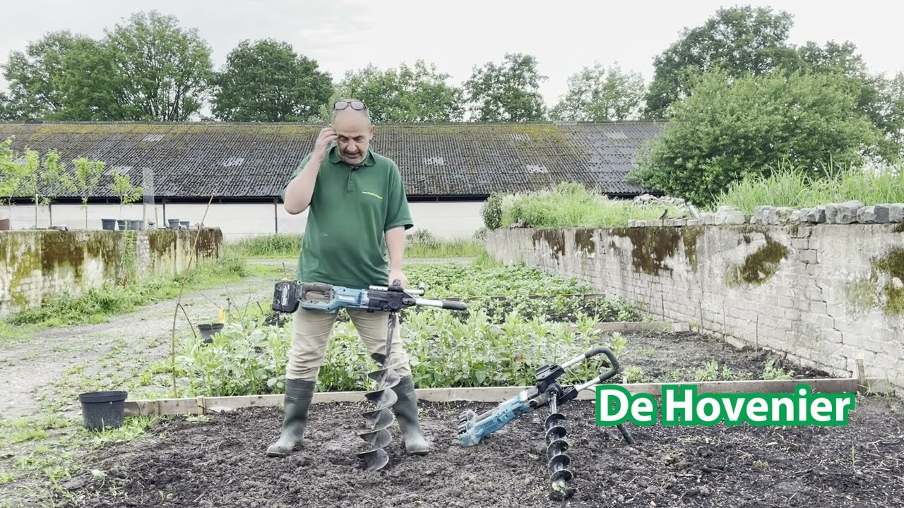 Makita 40 V grondboor: Een beest van een boor
