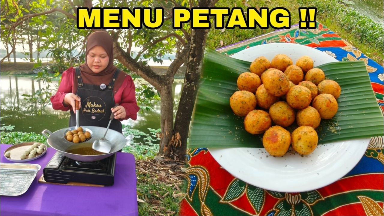 CARA BUAT BEBOLA KENTANG VIRAL TAK SERAP MINYAK,BARU BETUL ❗
