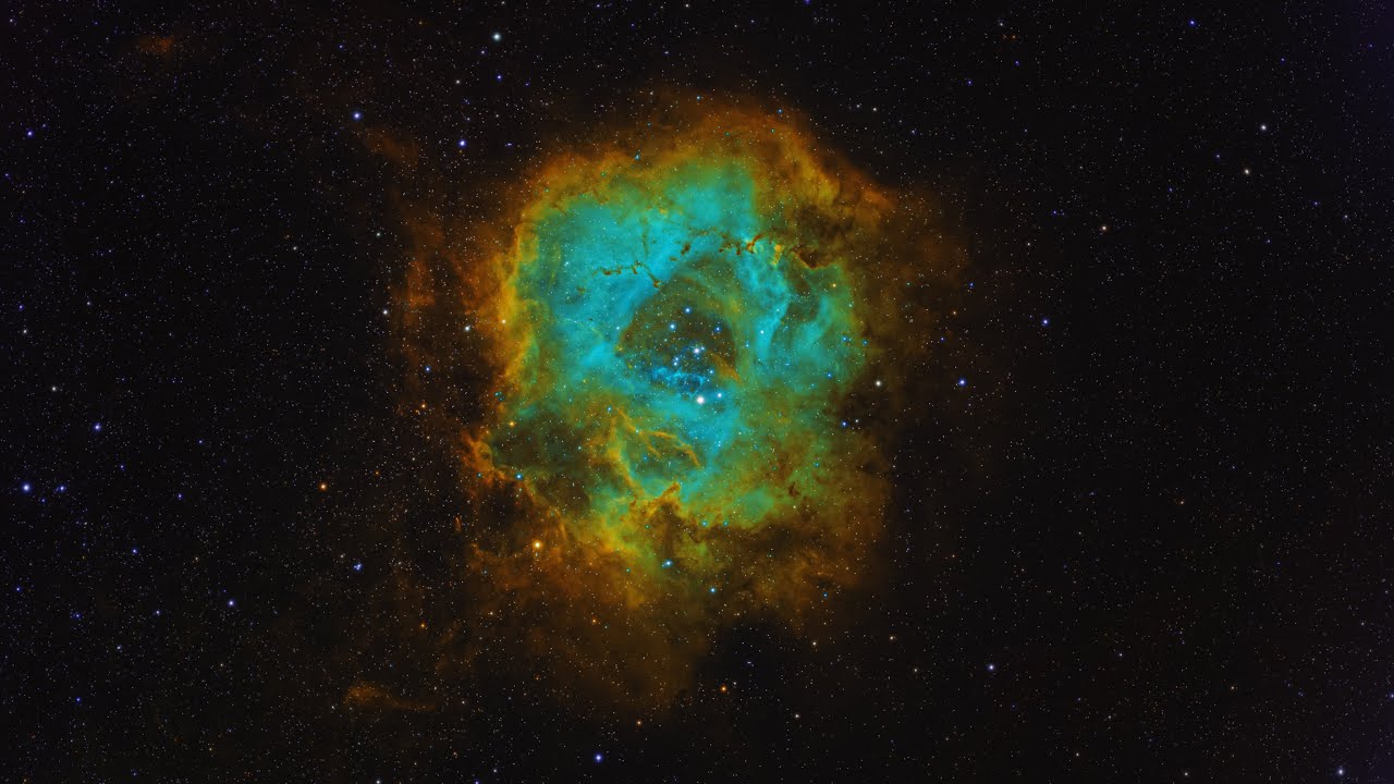 Rosette Nebula Workflow - Narrowband Edit