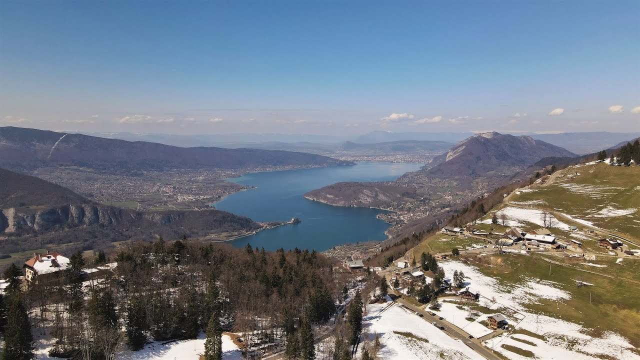 Col de la Forclaz 4K drone footages