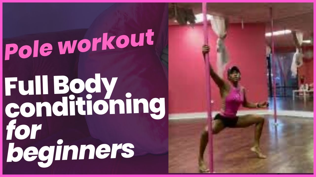 How to Beginner Pole Workout Routine ✍️Pole Dancing Conditioning Exercises (The Official Pole Girl)