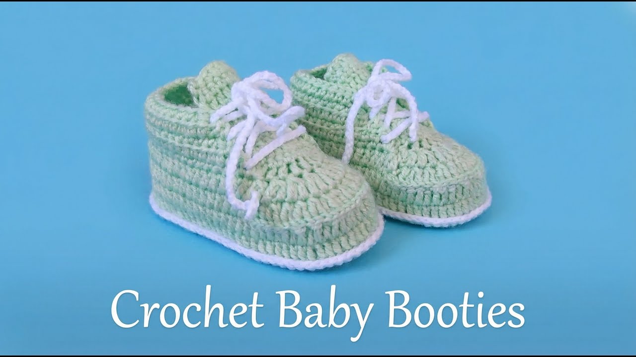 Adorably Cute DIY Baby Shoes! (Crochet Pattern)