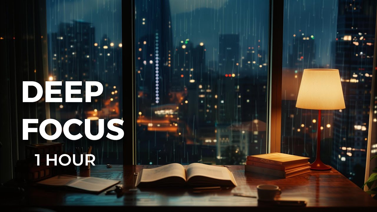 Focus Mode: 1-Hour Deep Concentration [No Talking]