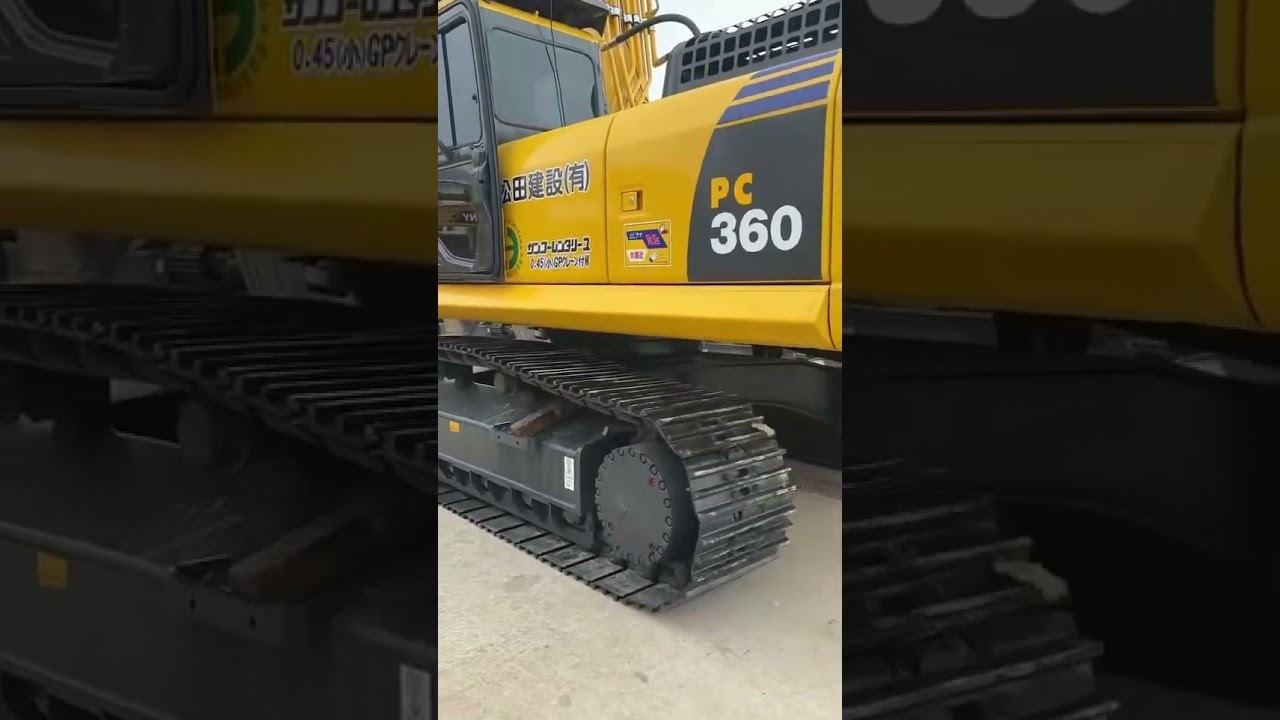 The latest arrival of a second hand Komatsu PC360 excavator