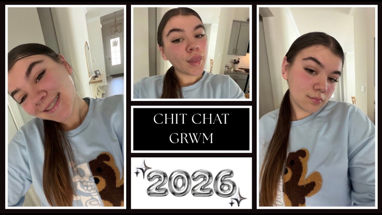 Chit Chat GRWM| new year habits, resolution, trying new lash extensions, and becoming my best self 🪩