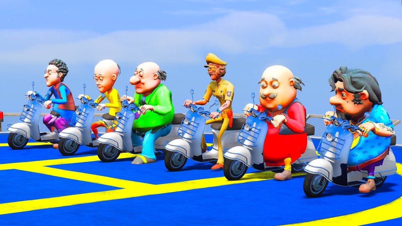 Motu Patlu Impossible Mega Ramp Challenge In Gta 5