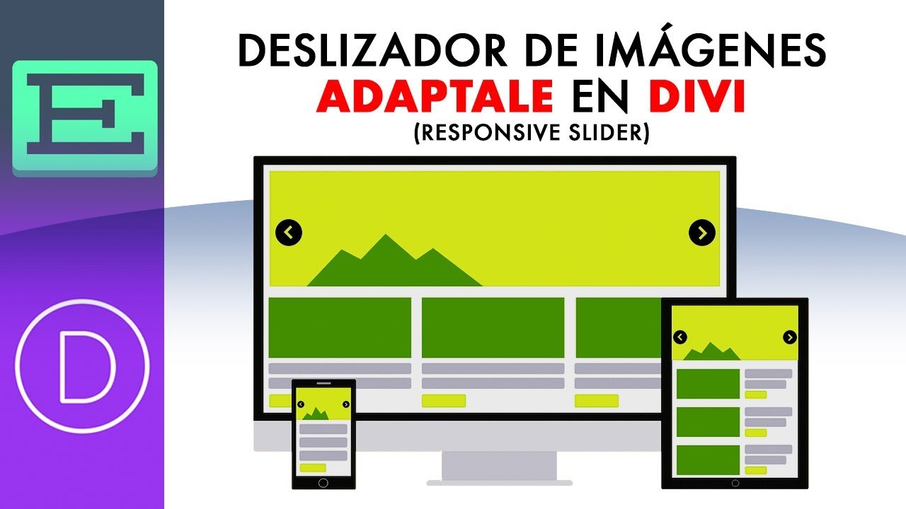 Configurar SLIDER responsive en DIVI. Módulo DESLIZADOR adaptable a dispositivos