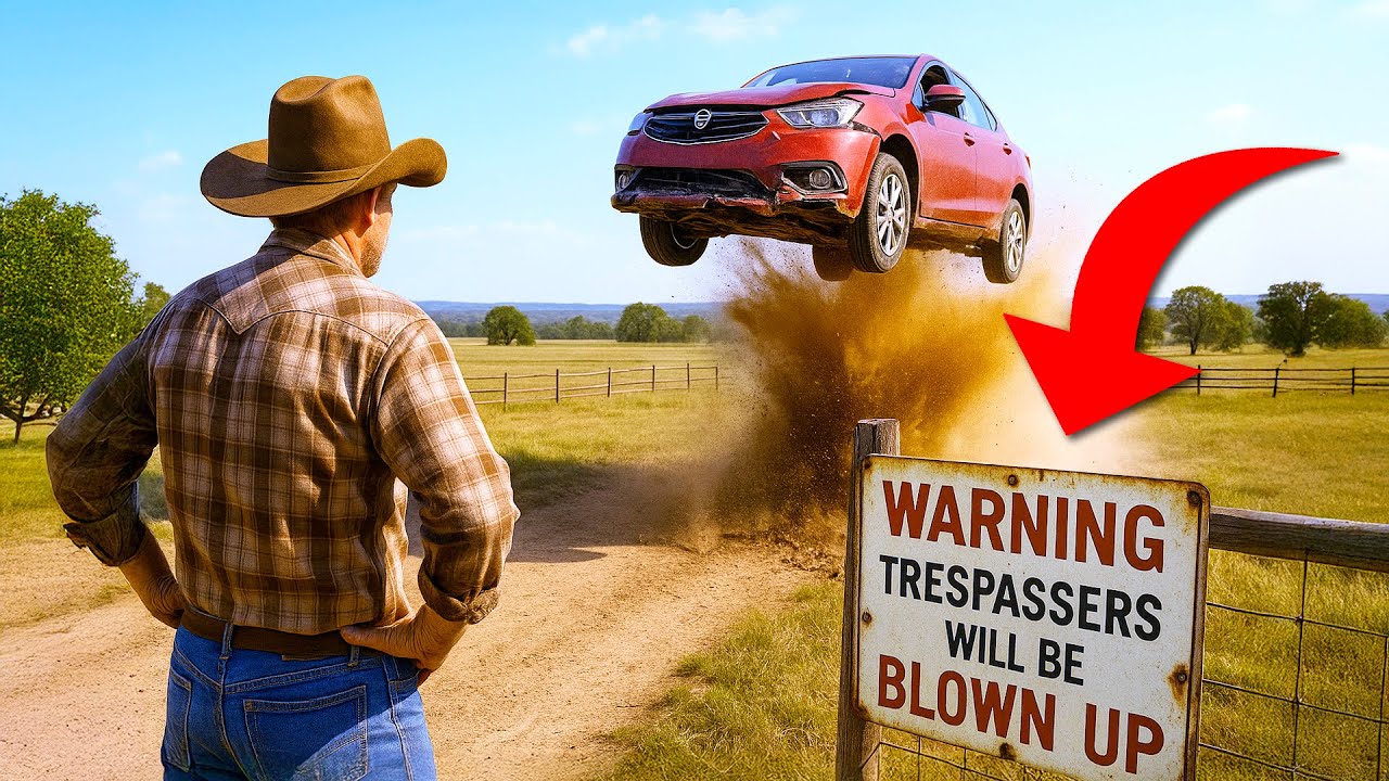 HOA Karen Kept Driving Through My Ranch, So I Planted Landmines There!