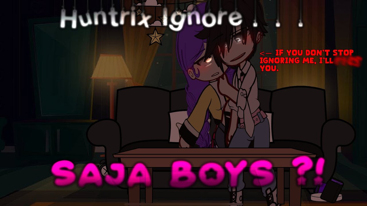 [] HUNTRIX IGNORES SAJA BOYS ❤️🙈  [] KpopDemonHunters [] Gacha Club Skit [] Drama & Comedy 🔥[] 
