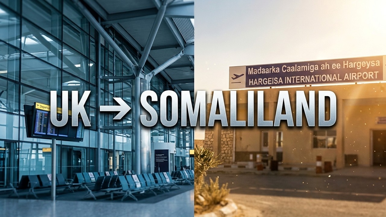 Flying 🛫| from the UK to Somaliland | 2020 Vlog
