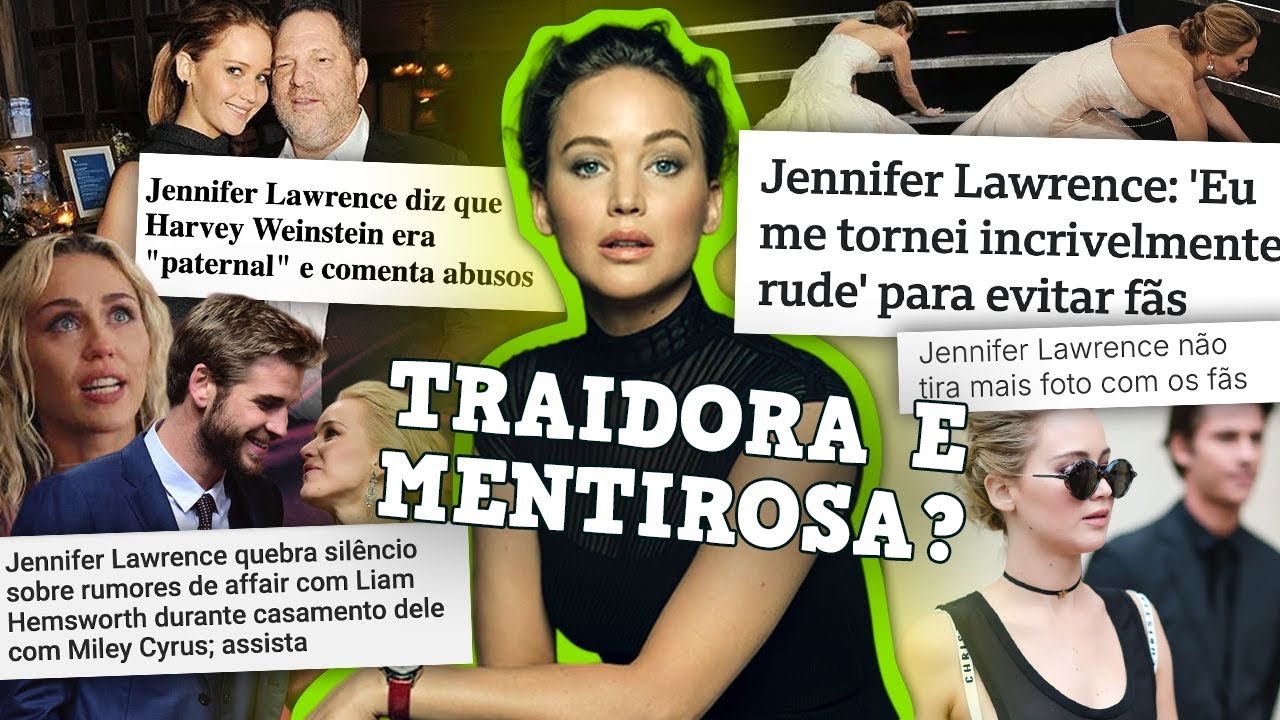 POR QUE A CARREIRA DA JENNIFER LAWRENCE DECLINOU? 