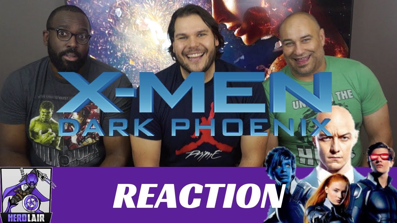 X Men Dark Phoenix Official Trailer REACTION