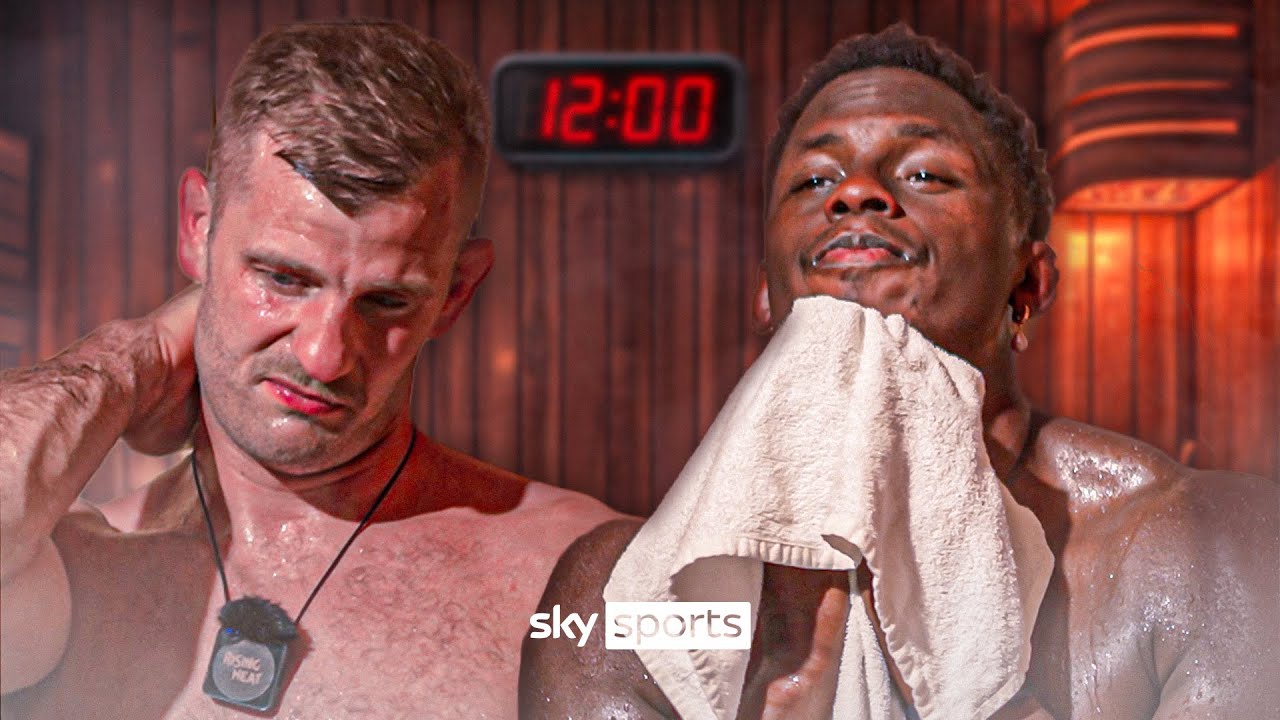 Can Maro Itoje outlast George Kruis in a 100°C sauna?! | 🥵 Rising Heat Lions Special