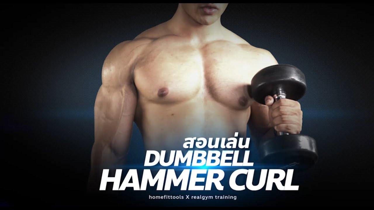 Dumbbell Hammer Curl วิธีเล่น สอนเล่นดัมเบล แนะนำท่าออกกำลังกาย - โดยโค้ชออตโต้