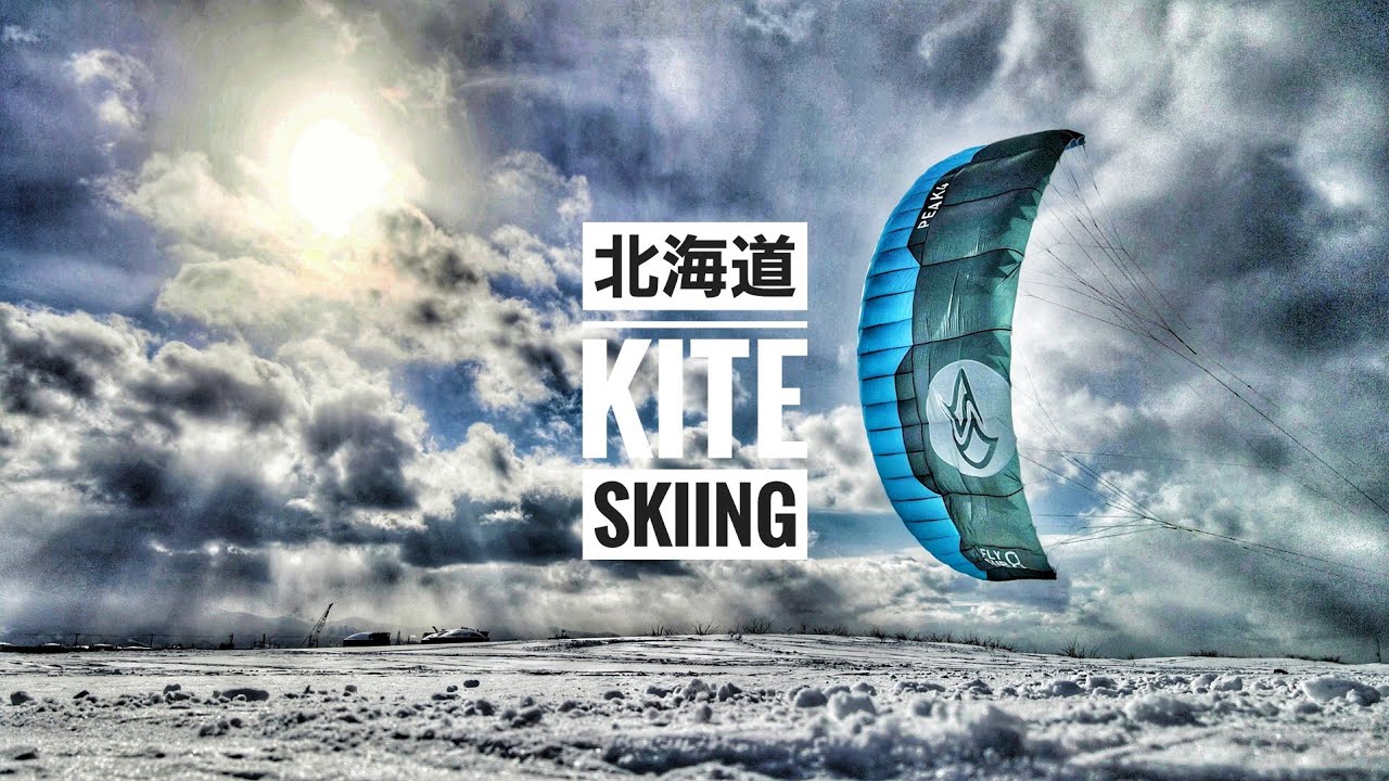 【Snow Kite⑫】北海道のBeach Powder Snow ⛱