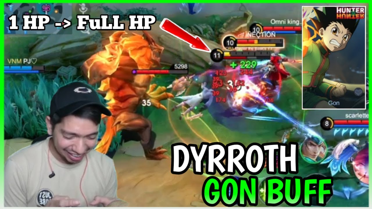 The Ultimate Sustain Buff on Dyrroth | Dyrroth Gameplay | MLBB