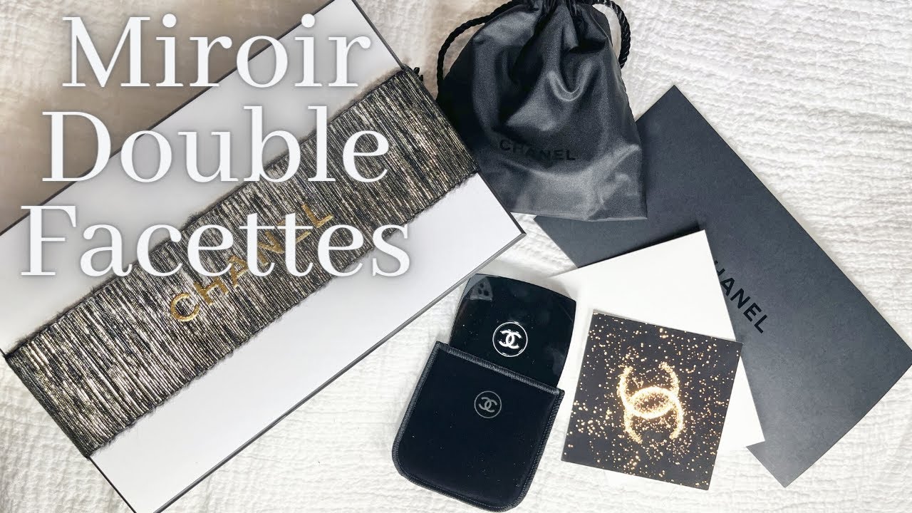 CHANEL UNBOXING 2021 MIROIR DOUBLE FACETTES DUO COMPACT MIRROR ONE OF THE *CHEAPEST CHANEL ITEMS