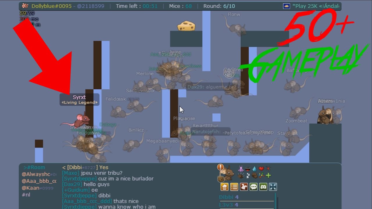 Transformice - Syrxt (50+ MICE/BURLAS [NASA]) #13
