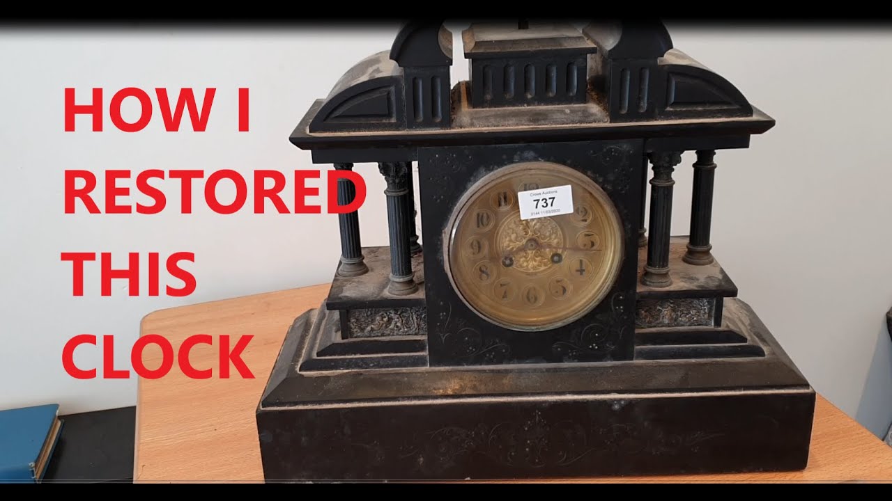 Step by step guide to slate clock restoration