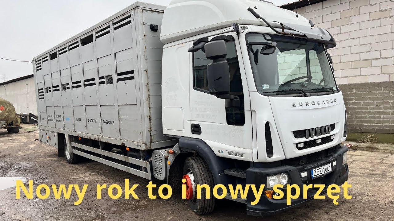 #1 Nowy Nabytek 2023 - samochód do przewozu zwierząt IVECO. Siatka i folia rolnicza w sprzedaży!